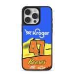 Kroger Reeses 47 NASCAR JTG Chevy Phone Case for iPhone 11-17 & Samsung Galaxy S24-S26