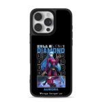 Kula Diamond King of Fighters art iPhone 16 Pro Max Black Case