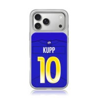 Kupp 10 LA Rams football jersey iPhone 17 Pro Max Electroplated Silver Case1