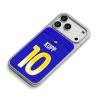 Kupp 10 LA Rams football jersey iPhone 17 Pro Max Electroplated Silver Case2