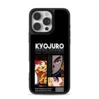 Kyojuro Rengoku Demon Slayer art Phone Case for iPhone 11-17 & Samsung Galaxy S24-S26