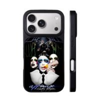 Lady Gaga Applause stage makeup art iPhone 17 Pro Max Black Case