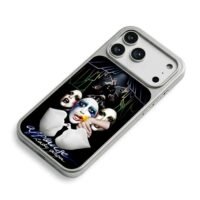 Lady Gaga Applause stage makeup art iPhone 17 Pro Max Electroplated Silver Case2