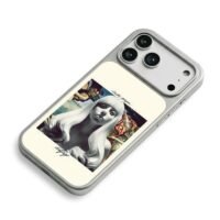 Lady Gaga Artpop Birth of Venus art iPhone 17 Pro Max Electroplated Silver Case2