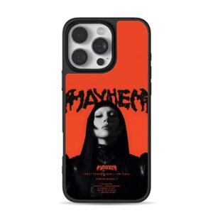 Lady Gaga Mayhem album promo poster Phone Case for iPhone 11-17 & Samsung Galaxy S24-S26