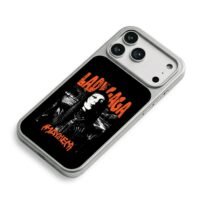 Lady Gaga Mayhem goth portrait iPhone 17 Pro Max Electroplated Silver Case2