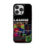 Lamine Yamal Barca football collage Phone Case for iPhone 11-17 & Samsung Galaxy S24-S26