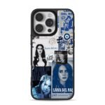 Lana Del Rey blue collage Phone Case for iPhone 11-17 & Samsung Galaxy S24-S26