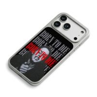 Lana Del Rey Born To Die smoke girl iPhone 17 Pro Max Electroplated Silver Case2