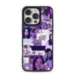 Lana Del Rey purple photo collage Phone Case for iPhone 11-17 & Samsung Galaxy S24-S26