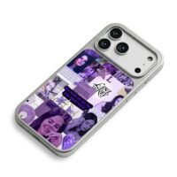 Lana Del Rey purple photo collage Phone Case for iPhone 11-17 & Samsung Galaxy S24-S26 - Image 5