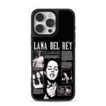 Lana Del Rey Ultraviolence collage iPhone 16 Pro Max Black Case