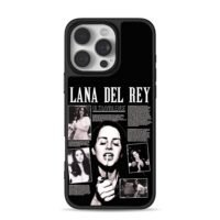 Lana Del Rey Ultraviolence collage iPhone 16 Pro Max Black Case