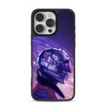 Lando F1 Purple Galaxy Helmet Phone Case for iPhone 11-17 & Samsung Galaxy S24-S26