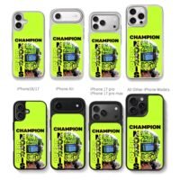 Lando Norris F1 champion racing helmet Chris Brown Phone Case Black Electroplated Silver For Iphone 11 To 17