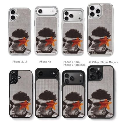 Lando Norris halftone star print Chris Brown Phone Case Black Electroplated Silver For Iphone 11 To 17
