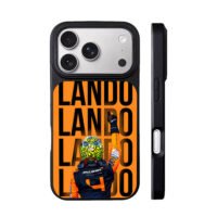 Lando Norris LANDO McLaren F1 cheer iPhone 17 Pro Max Black Case