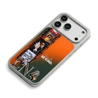 Lando Norris LN4 McLaren F1 collage iPhone 17 Pro Max Electroplated Silver Case2