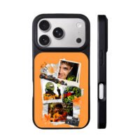 Lando Norris McLaren F1 collage iPhone 17 Pro Max Black Case