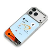 Lando Norris McLaren F1 sponsors 4 iPhone 17 Pro Max Electroplated Silver Case2