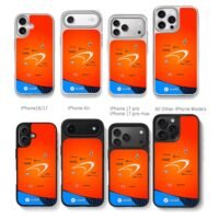 Lando Norris No4 McLaren F1 livery Chris Brown Phone Case Black Electroplated Silver For Iphone 11 To 17
