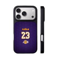 Lebron James Lakers 23 crown jersey iPhone 17 Pro Max Black Case