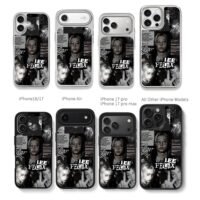 Lee Felix Stray Kids Spotify lyric Chris Brown Phone Case Black Electroplated Silver For Iphone 11 To 17