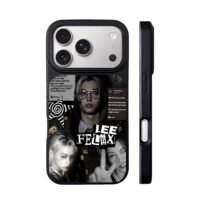 Lee Felix Stray Kids Spotify lyric iPhone 17 Pro Max Black Case
