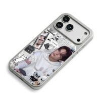 Lee Know Stray Kids SKZOO collage iPhone 17 Pro Max Electroplated Silver Case2