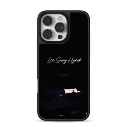 Lee Sang Hyeok playing piano iPhone 16 Pro Max Black Case