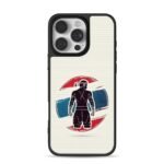 Lee Sin muay thai silhouette badge iPhone 16 Pro Max Black Case