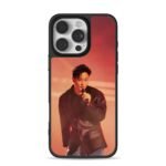 Leslie Cheung singing on stage iPhone 16 Pro Max Black Case