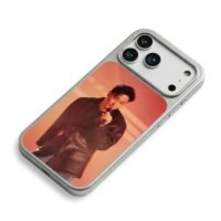 Leslie Cheung singing on stage iPhone 17 Pro Max Electroplated Silver Case2