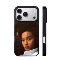 Leslie Cheung warm vintage portrait iPhone 17 Pro Max Black Case