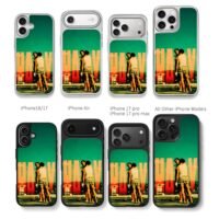 Leslie Tony Happy Together embrace Chris Brown Phone Case Black Electroplated Silver For Iphone 11 To 17