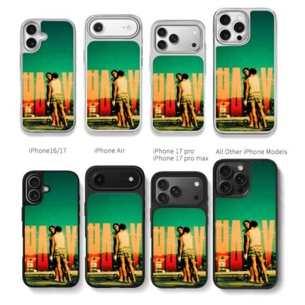 Leslie Tony Happy Together embrace Chris Brown Phone Case Black Electroplated Silver For Iphone 11 To 17