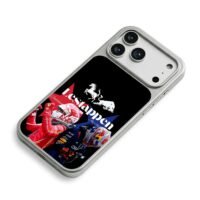 Lestappen Ferrari Red Bull F1 print iPhone 17 Pro Max Electroplated Silver Case2