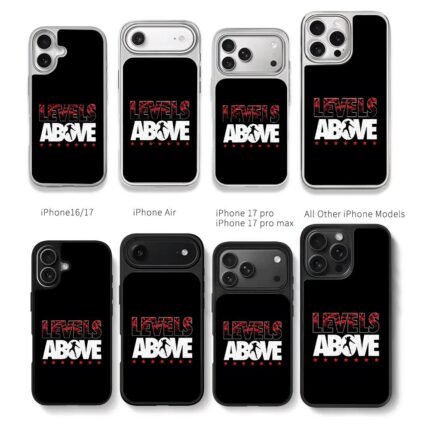Levels Above soccer red stars print Chris Brown Phone Case Black Electroplated Silver For Iphone 11 To 17
