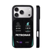 Lewis 44 Mercedes AMG Petronas F1 iPhone 17 Pro Max Black Case