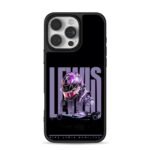 Lewis Hamilton 44 F1 helmet and car iPhone 16 Pro Max Black Case