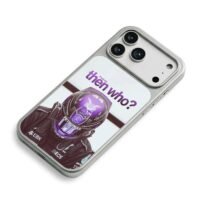 Lewis Hamilton 44 F1 helmet slogan iPhone 17 Pro Max Electroplated Silver Case2