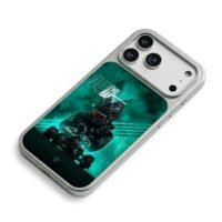 Lewis Hamilton 44 F1 Mercedes racer iPhone 17 Pro Max Electroplated Silver Case2