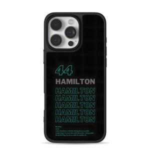 Lewis Hamilton 44 F1 racer Phone Case for iPhone 11-17 & Samsung Galaxy S24-S26
