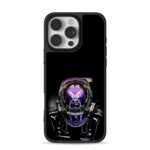 Lewis Hamilton 44 F1 racing helmet iPhone 16 Pro Max Black Case