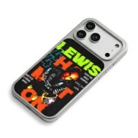 Lewis Hamilton F1 7x champ Ferrari iPhone 17 Pro Max Electroplated Silver Case2