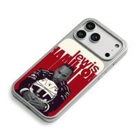 Lewis Hamilton F1 driver red helmet iPhone 17 Pro Max Electroplated Silver Case2