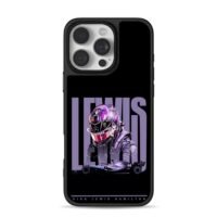 Lewis Hamilton F1 helmet racing car iPhone 16 Pro Max Black Case