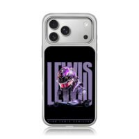 Lewis Hamilton F1 helmet racing car iPhone 17 Pro Max Electroplated Silver Case1