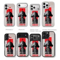 Lewis Hamilton F1 racer portrait Chris Brown Phone Case Black Electroplated Silver For Iphone 11 To 17