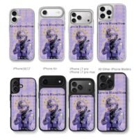 Lewis Hamilton F1 racing suit stars Chris Brown Phone Case Black Electroplated Silver For Iphone 11 To 17